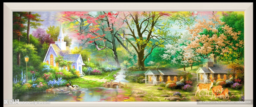 油画