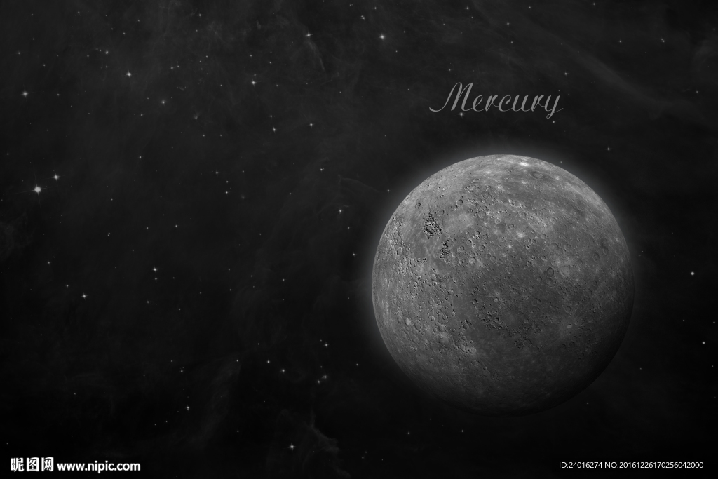 太阳系水星超高清星系素材