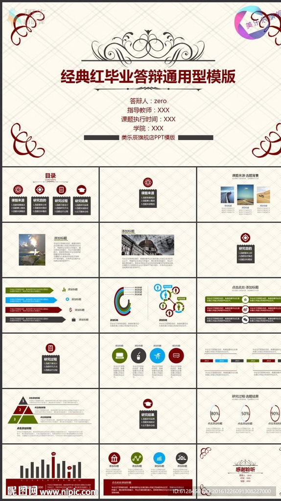 毕业答辩PPT 毕业论文总结