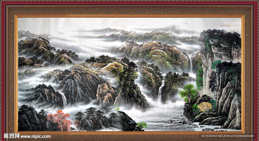 水墨国画