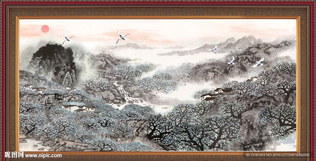 水墨国画