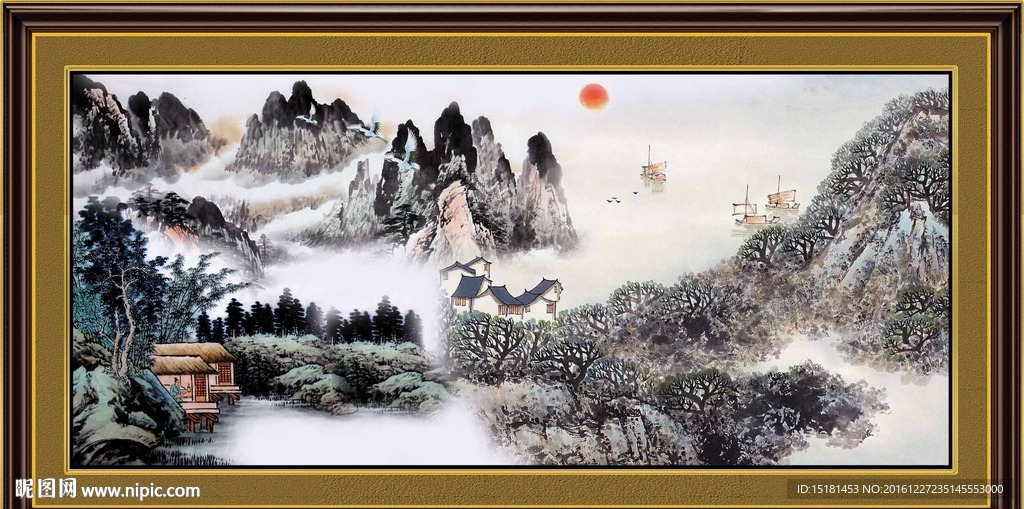 水墨国画