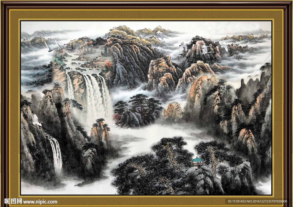 水墨国画