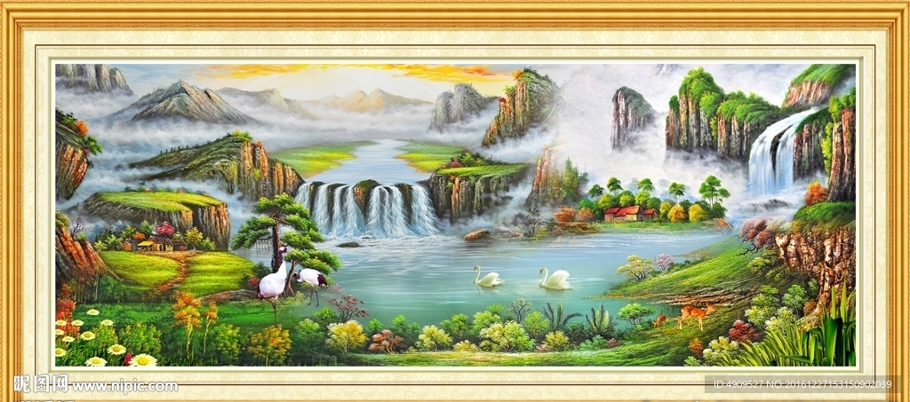 油画风景
