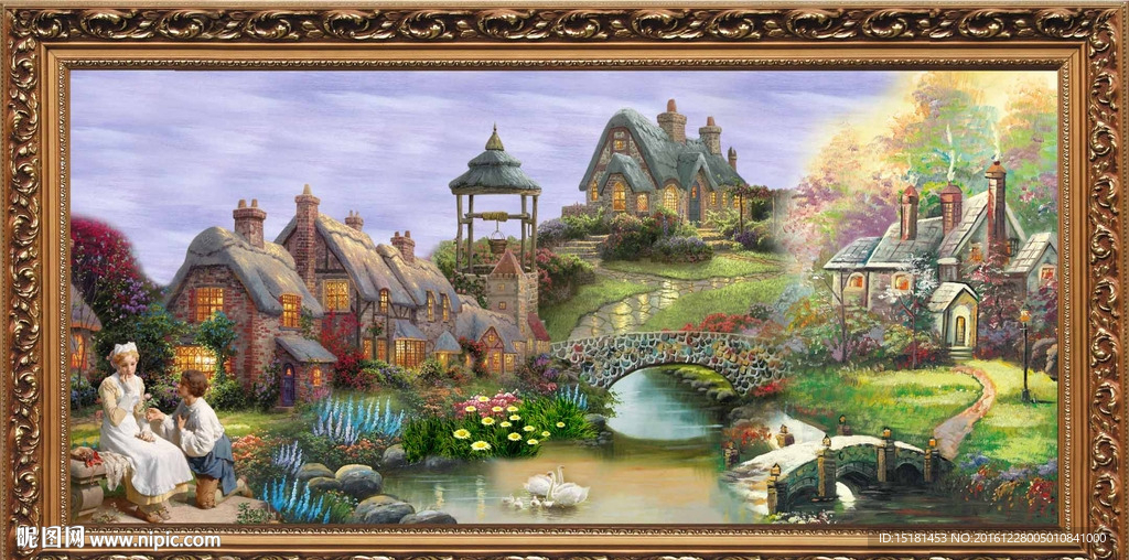 风景油画