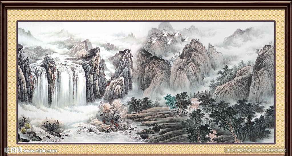 国画山水