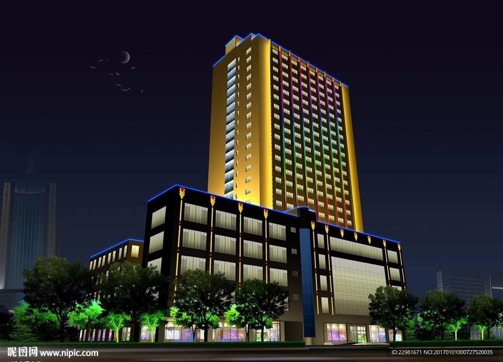 酒店建筑照明设计