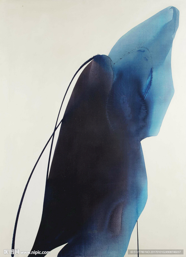 抽象艺术挂画 水墨画