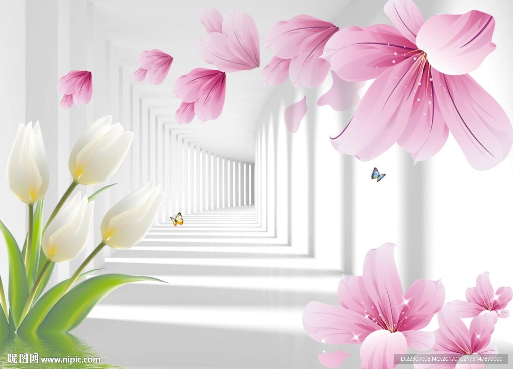 3D空间梦幻花