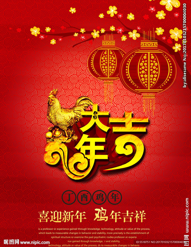 春节 鸡年大吉