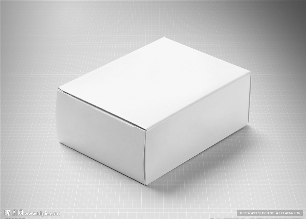 包装盒效果图智能贴图模板