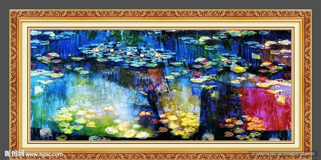 花卉油画