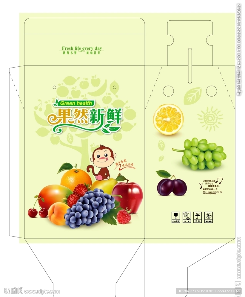 果然新鲜水果箱平面图
