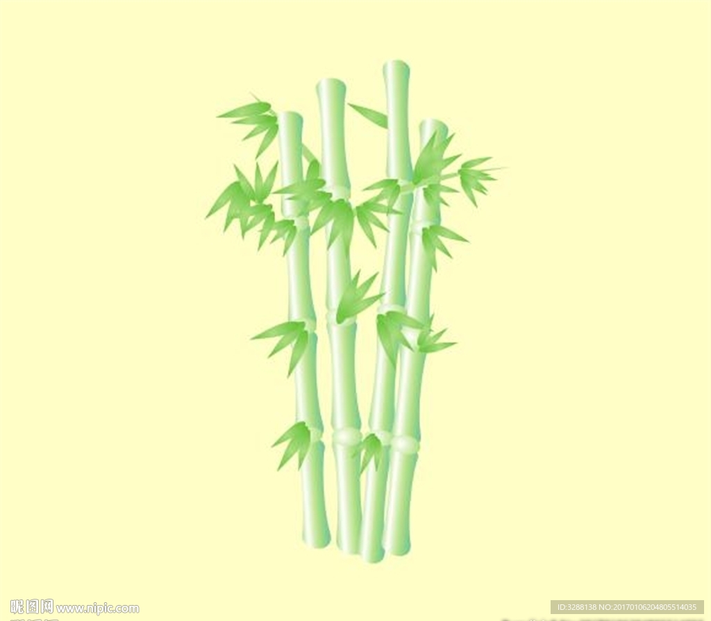 矢量竹子