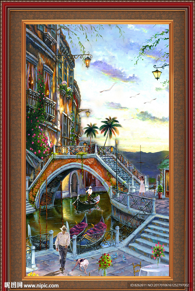 油画