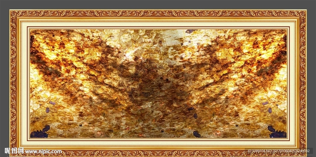 抽象油画