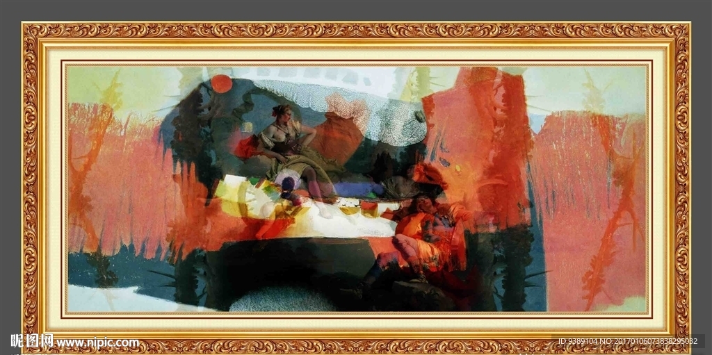 人物油画