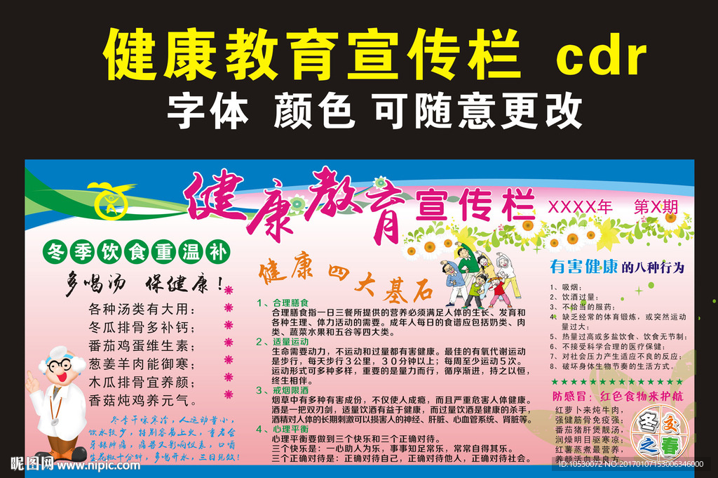 健康教育宣传栏