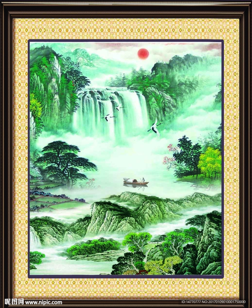 国画山水