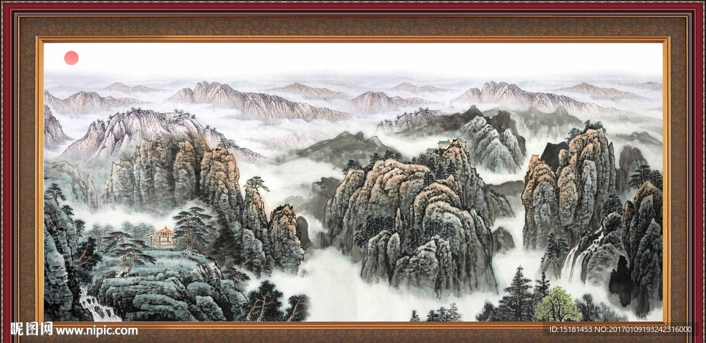 国画山水
