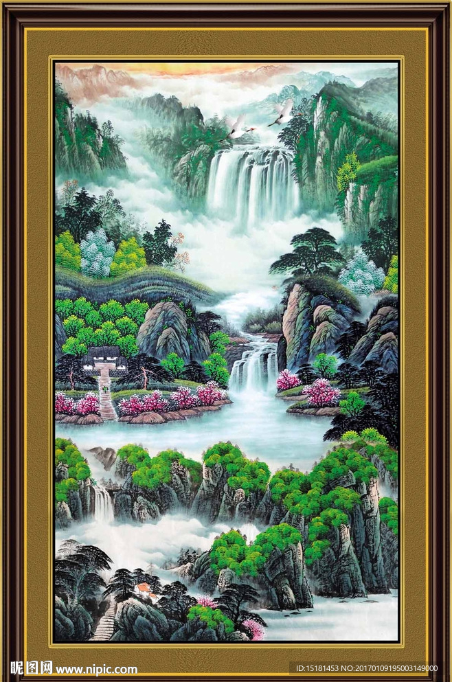 国画山水