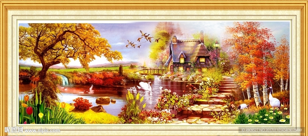 风景油画