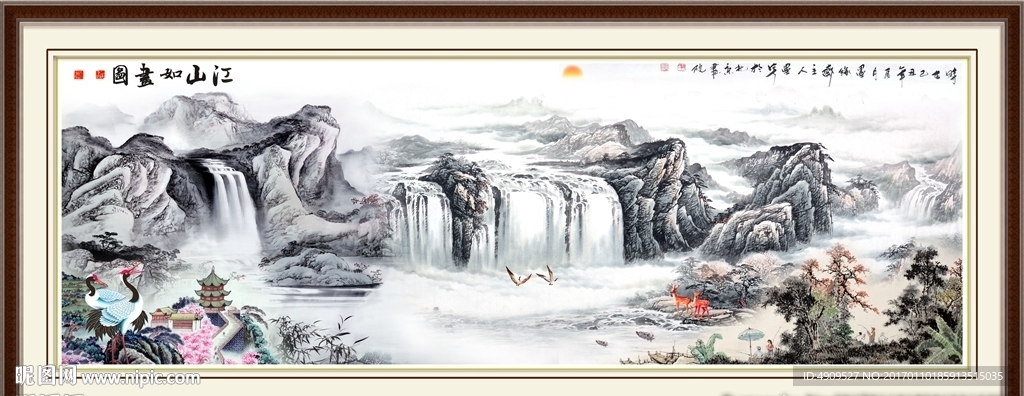客厅挂画