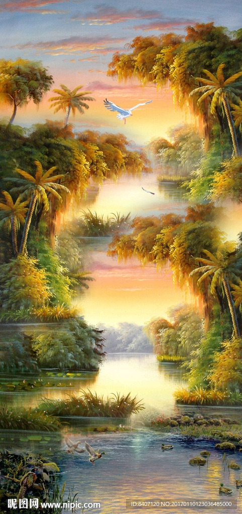 油画
