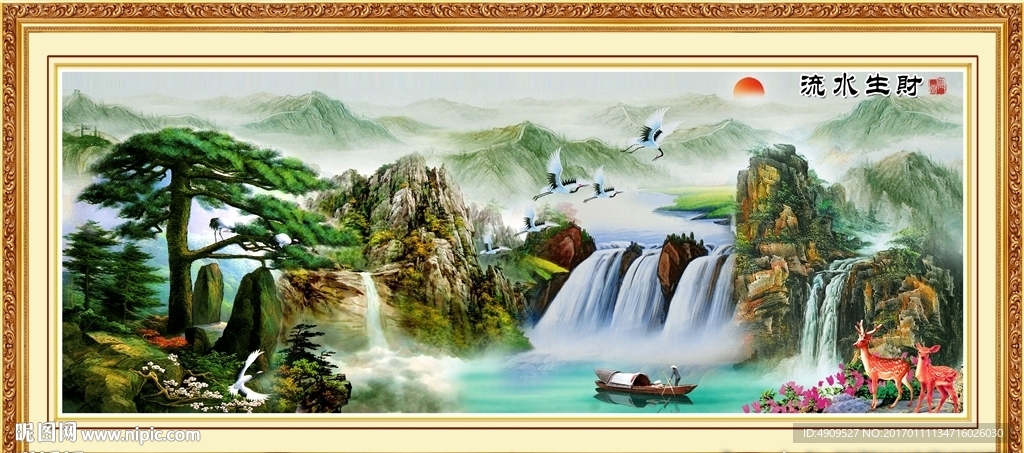 油画风景