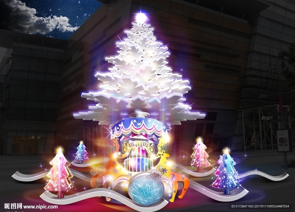 商场圣诞美陈装饰