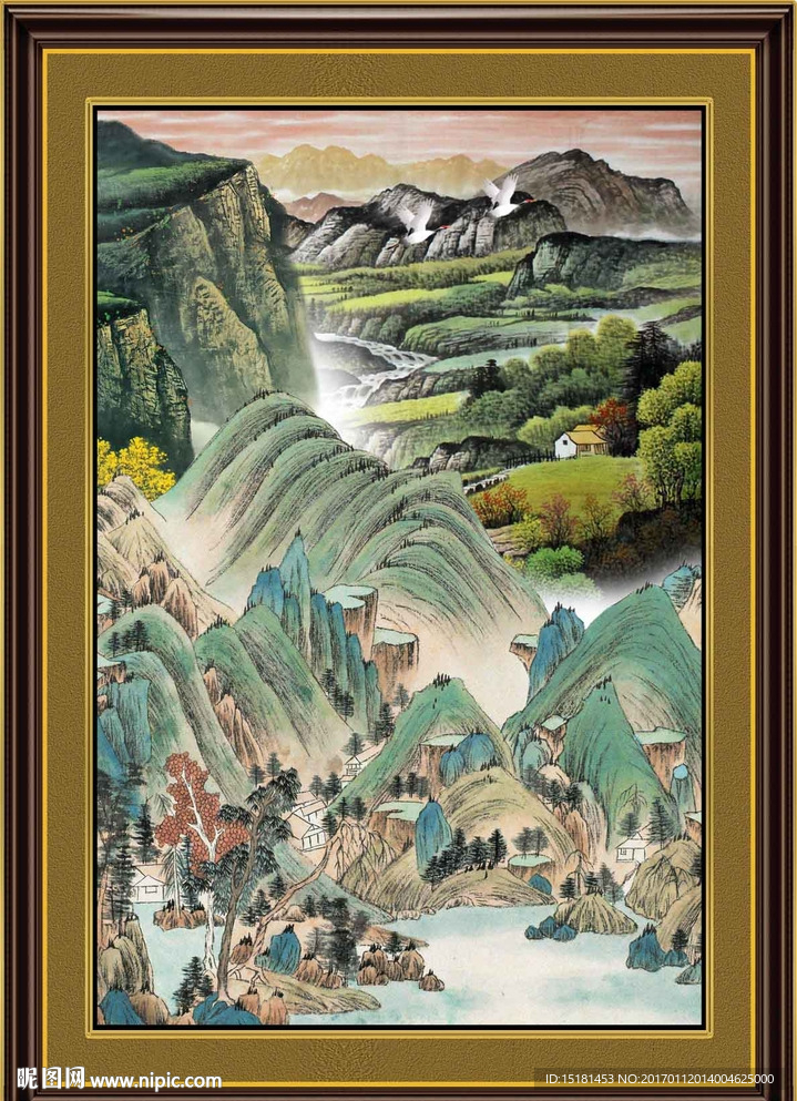 国画山水