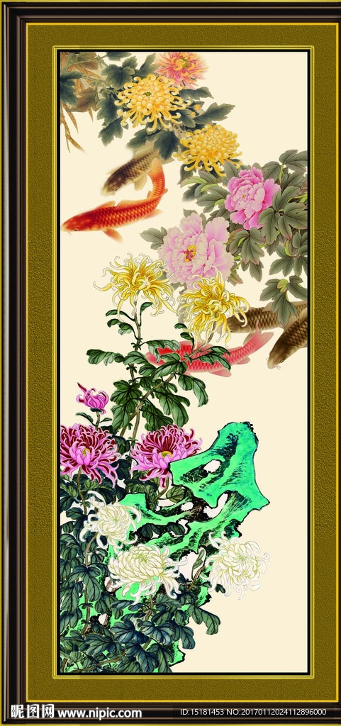 国画菊花