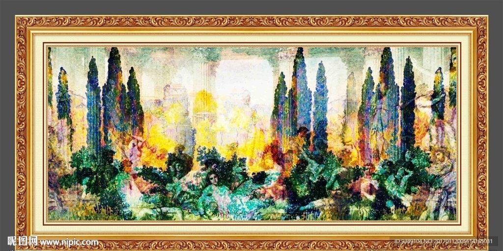 风景油画