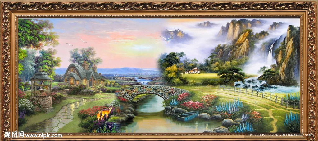 油画