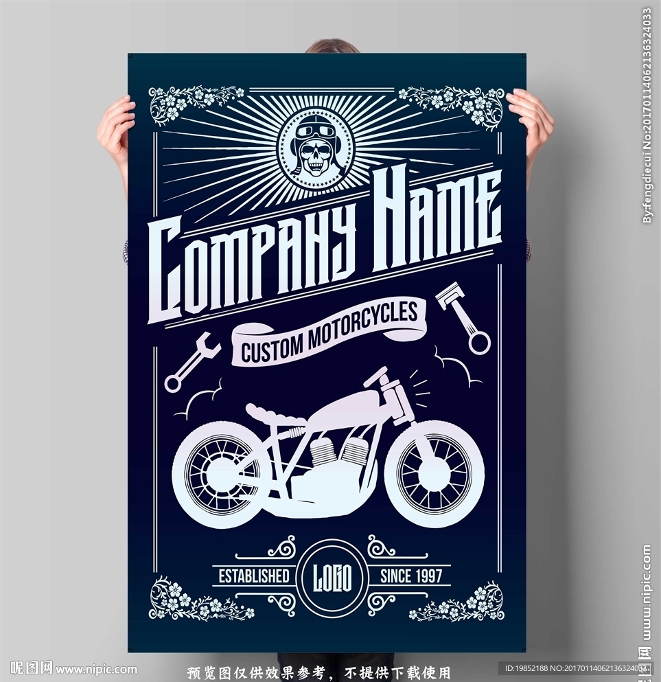 摩托车海报