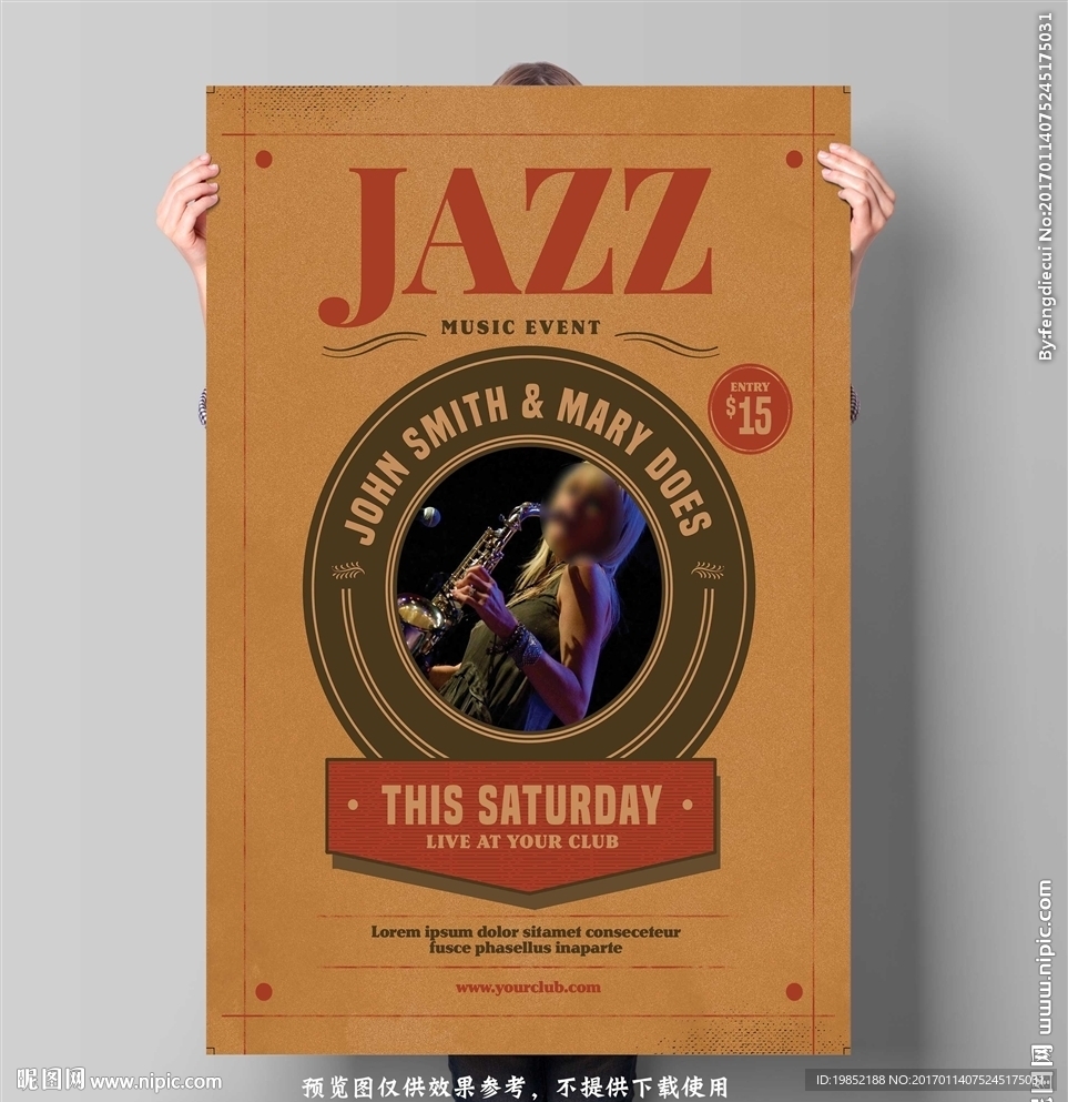 爵士音乐海报