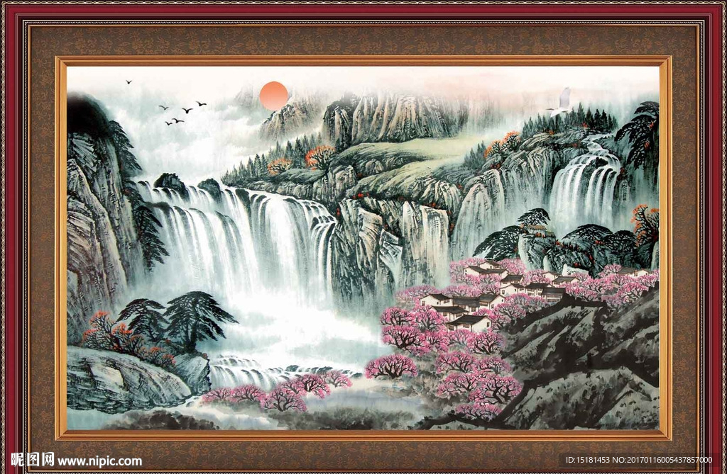 国画山水
