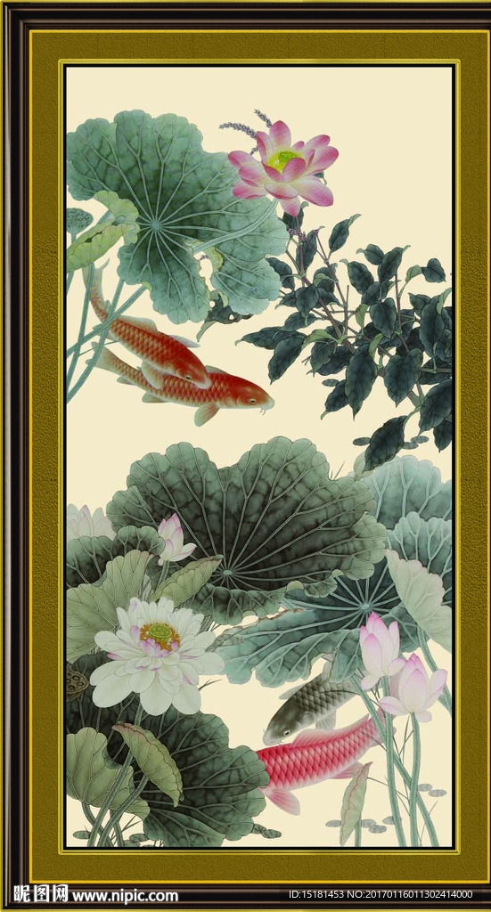 荷花图
