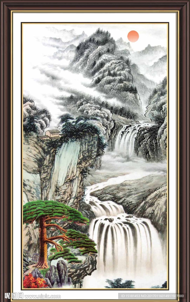 国画山水