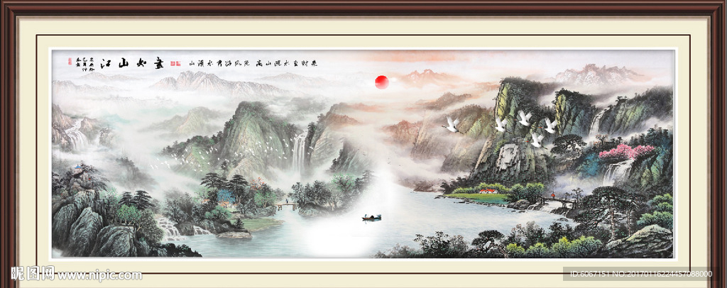 客厅挂画