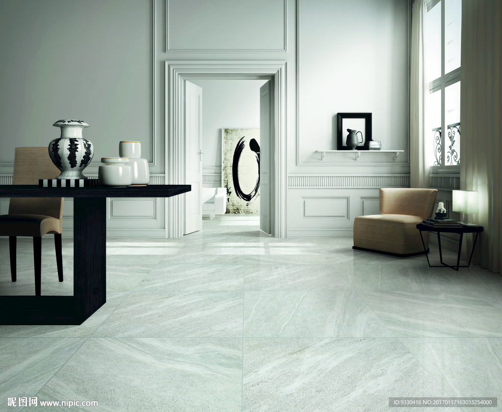 石材效果图 空间效果图