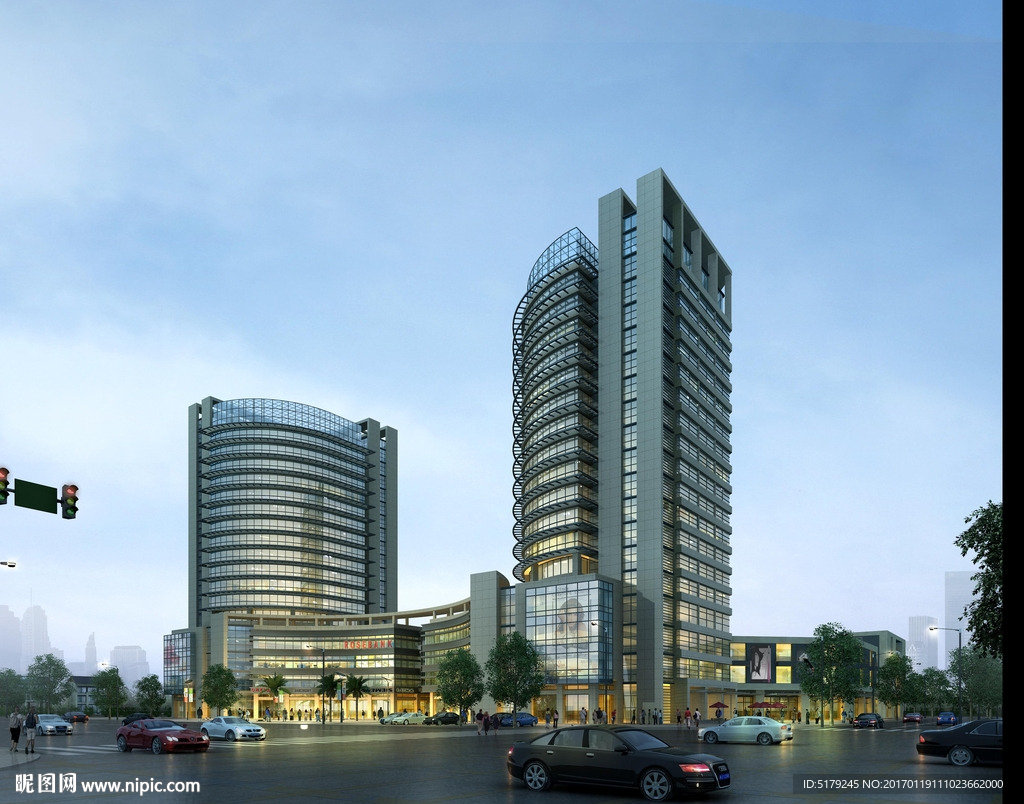 路口的百货大楼源文件