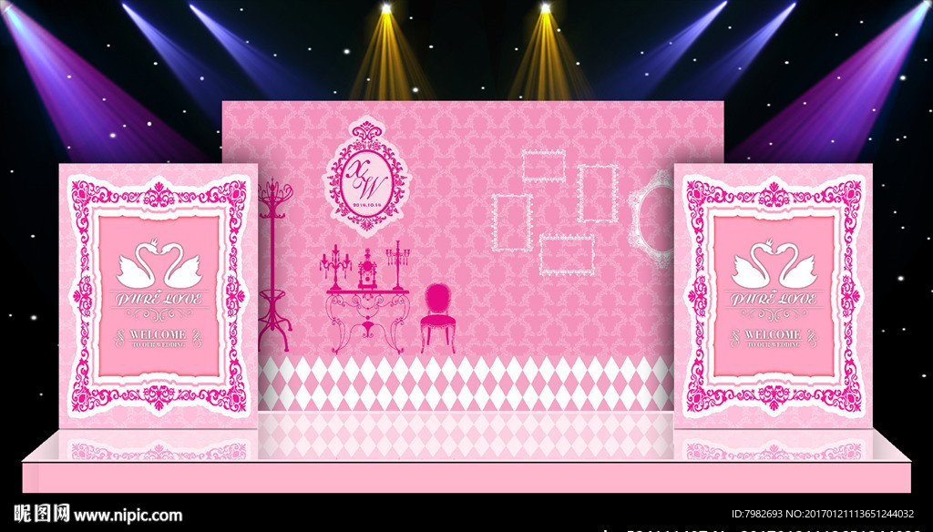 结婚婚庆背景 求婚