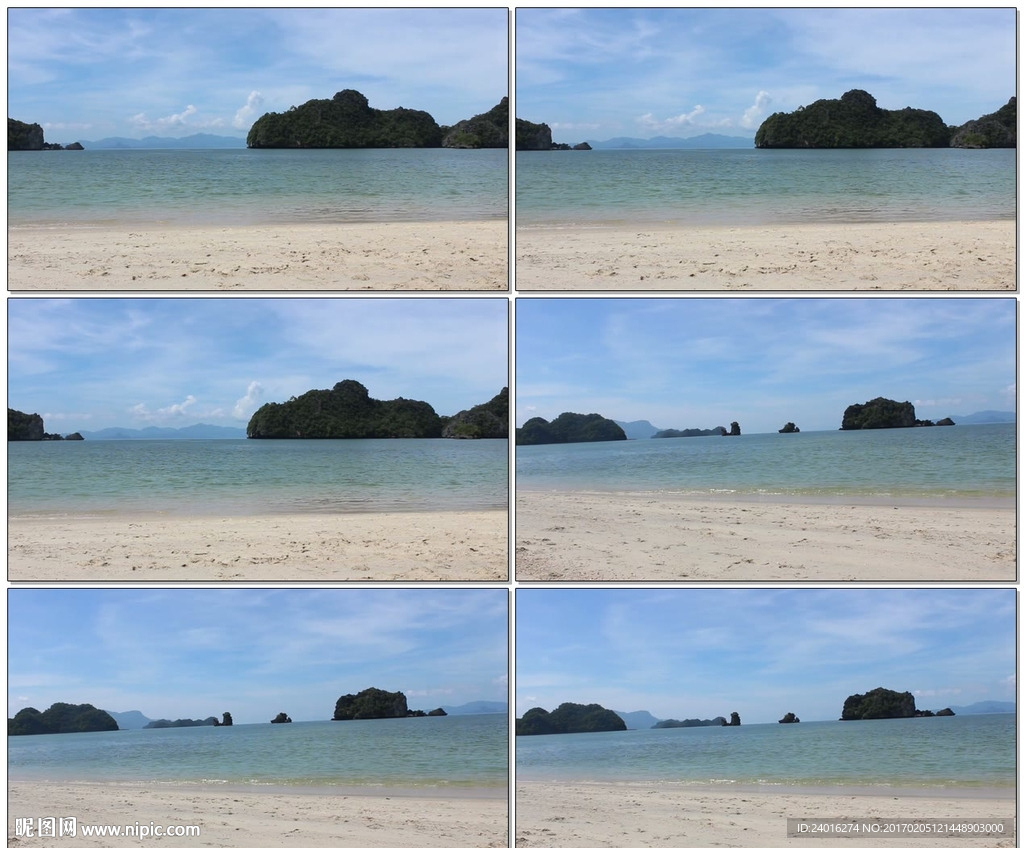 马来西亚海洋海滩美景