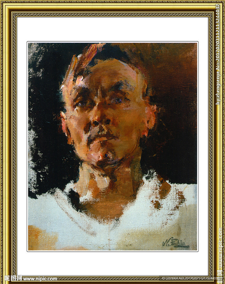 人物油画