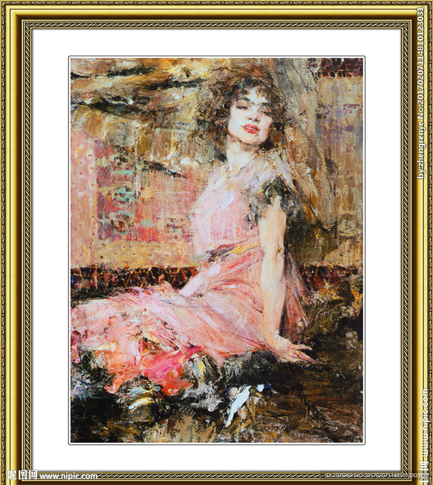 人物油画