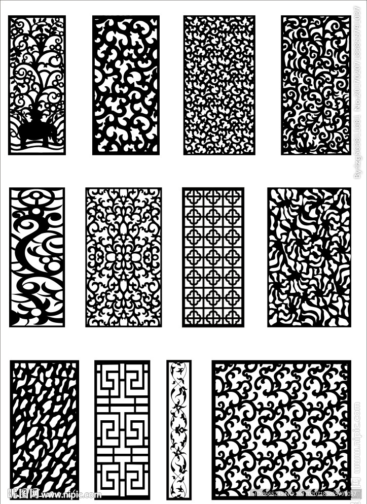 镂空花纹