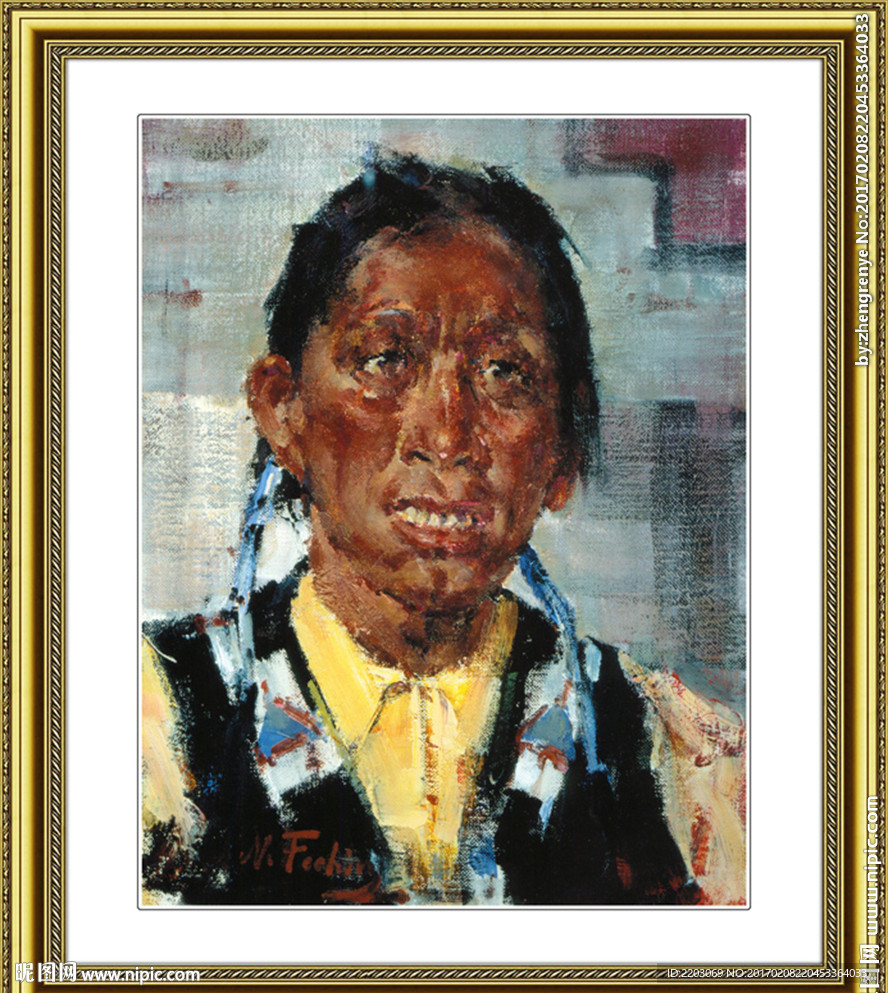 人物油画