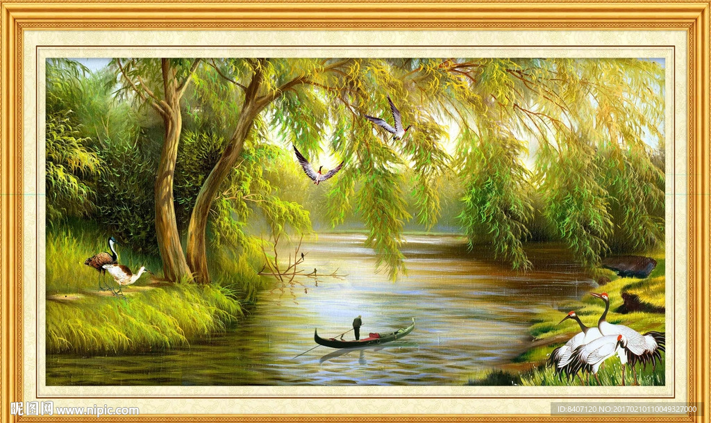 风景油画