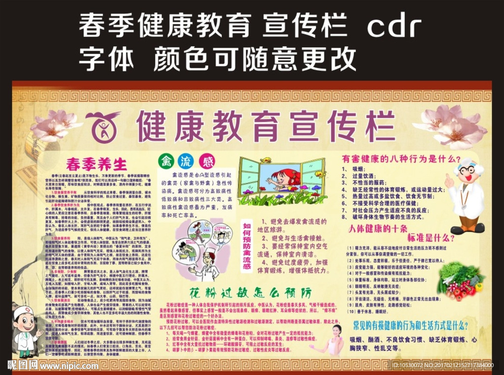 健康教育宣传栏
